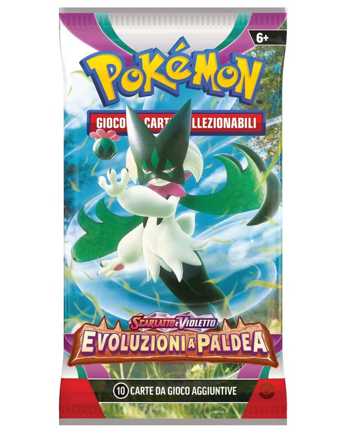 Box Display 36 Bustine Scarlatto e Violetto - Evoluzioni a Paldea - ITA