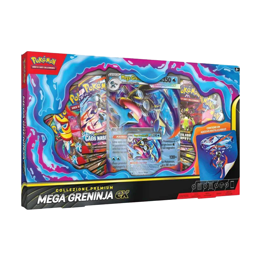 Pokémon Collezione Mega Greninja EX Italiano