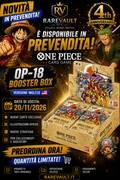 One Piece OP-18 Booster box 24 Bustine versione Inglese