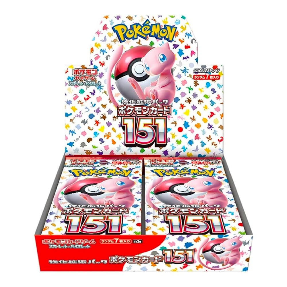 Pokémon 151 Booster Box – 20 Bustine | Giapponese