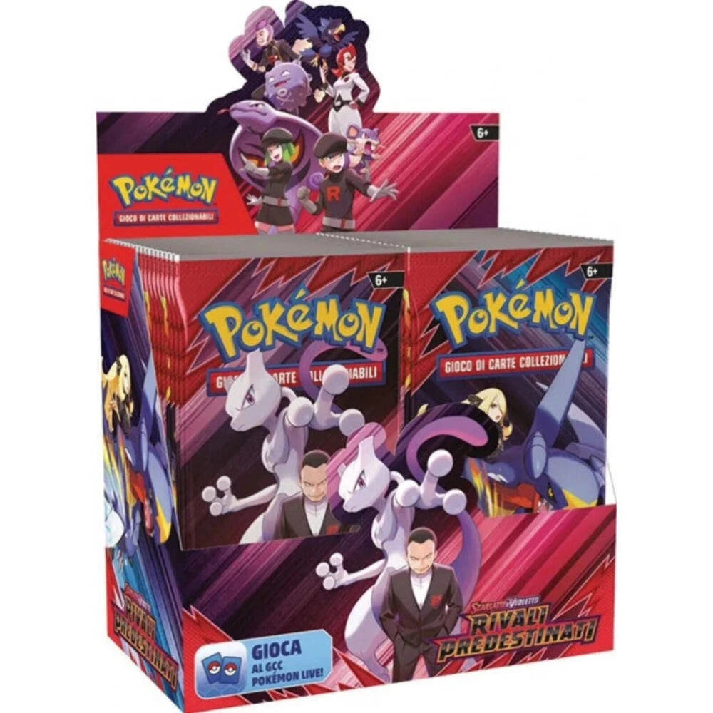 Pokémon Rivali Predestinati Box 36 Booster - IT